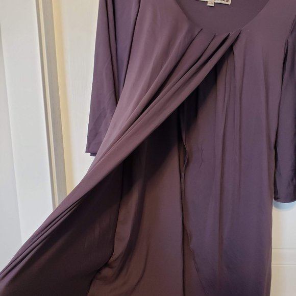 Costa Blanca Purple Dress, Size Medium - Picture 4 of 5